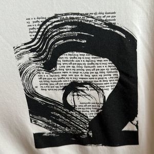 Zara tee. White small. Worn once.